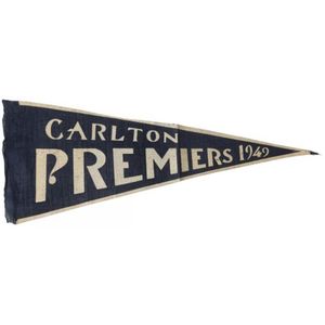 Carlton: pennants collection including 'Carlton Premiers 1949',…