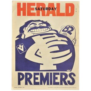 Carlton: original Weg posters for 1972, 1979, 1981 & 1982.…