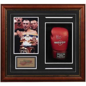 Sold at Auction: BOXING GEAR SIGNED BY THE BROWN BOMBER JOE LOUIS