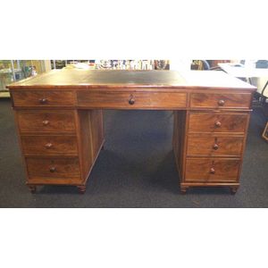 Antique Partners Desk Price Guide And Values