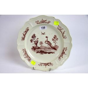 Pair 1870 Wedgwood Creamware Plates, Pair 1870 offers Wedgwood Creamware Plates, Basket Pattern, Excellent Condition