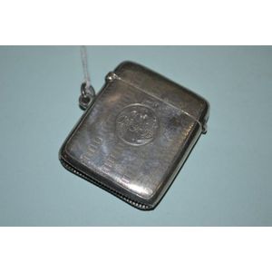 Silver Vesta Case for Stylish Fire Starting - Smoking Accessories ...