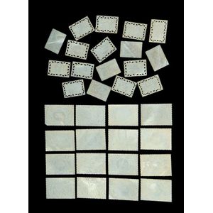 33 various 18th/19th century mother of pearl Gaming tokens.…
