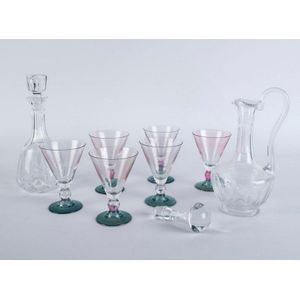French Baccarat Crystal Zurich 55 Pieces Glassware Glasses Set 20 Water  Glasses!