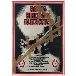 Rock & Roll: Radio Birdman Blitzkreig, original poster for…