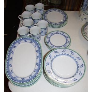 Fish-themed Villeroy & Boch dinnerware set - Villeroy & Boch - Ceramics