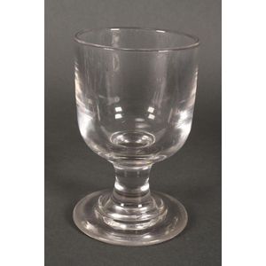 Handmade Short Stem Rummer Wine Glasses