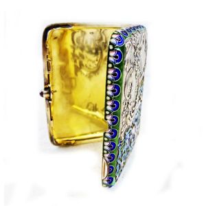 Wonderfully crafted Russian cigarette case this exceptional…