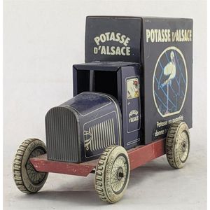 Charles Rossignol, France: a tin plate litho advertising truck…