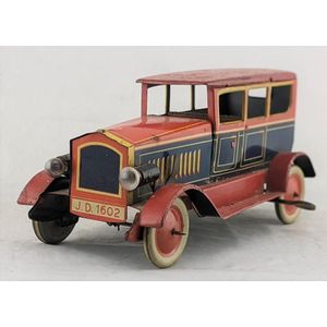 Johann Distler, Germany: a tin plate wind up limousine JD1602,…