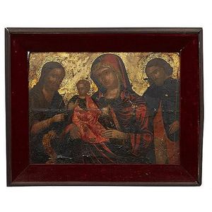 Consolazione mother of God, with St John the Baptist, Veneto…