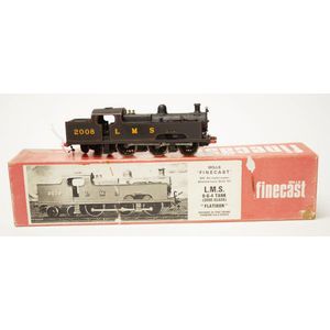 Wills fine cast OO gauge model locomotive L.M.S. 0-6-4 tank…