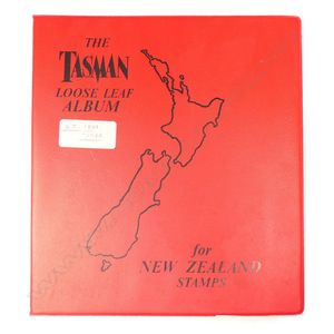 A near complete New Zealand stamp collection in Tasman album,…