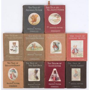 Beatrix Potter: hardbound editions comprising 