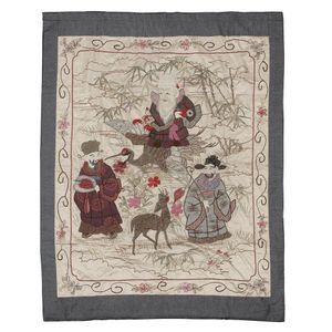 Antique and vintage Chinese embroidered panels and tapestry