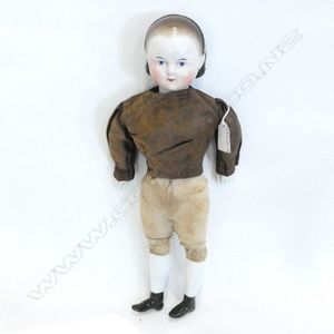 Victorian porcelain doll height 39 cm, porcelain head / legs…