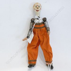 Bucherer Saba Swiss articulated doll c. 1927 height 19 cm,…