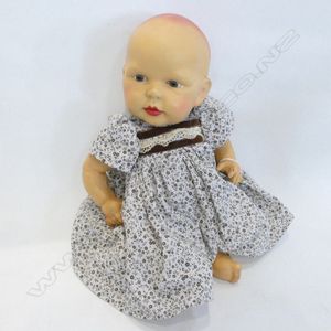 Vintage 'Baby blue Eyes' doll made in Japan, height 37 cm,…