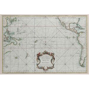 Bellin, Jacques Nicolas (1703-1772). 'Carte Reduite Des Mers…