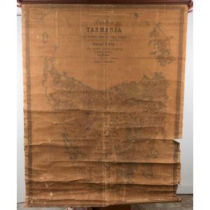 'Tasmania in 1859' by Sprent/Hogan;, 2 examples of this large…