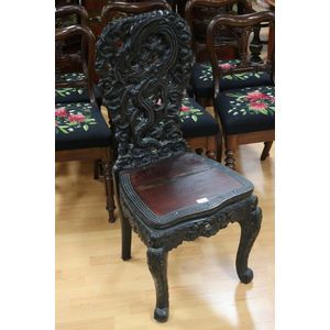 Antique dragon online chair