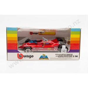 Boxed as new Burago 1:14 scale Ferrari 312 T5