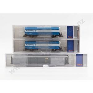Roco 64365 and 67068 (2) 3 rolling stock wagons (including a…