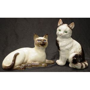 Beswick (England) cat figurines - price guide and values