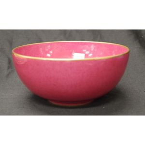 Early Carlton Ware pink ceramic bowl