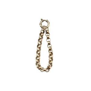 9ct yellow gold belcher bracelet, bolt ring clasp approx 35…