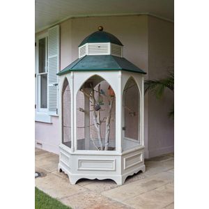 Vintage outdoor and indoor bird cages and aviary - price guide and values