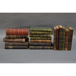 French Leather Bound Books Collection - Books - Printed & Written Material