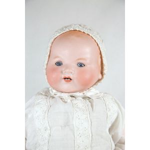 Armand Marseille bisque dream baby, blue sleeping eyes, open…