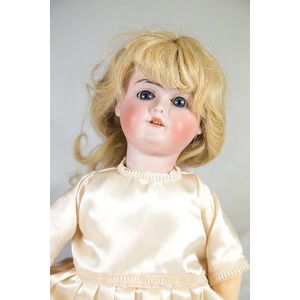 'Gretel' Gebruder Knoch bisque doll, blue sleeping eyes,…