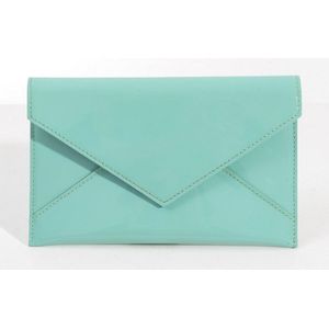 Tiffany Blue Patent Leather Wallet in Box - Handbags & Purses - Costume ...
