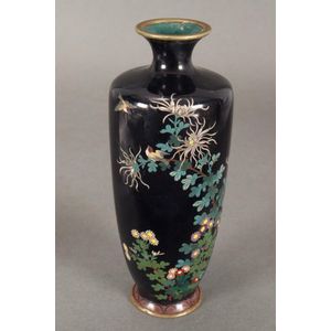 Cloisonne, Japanese, vase - price guide and values