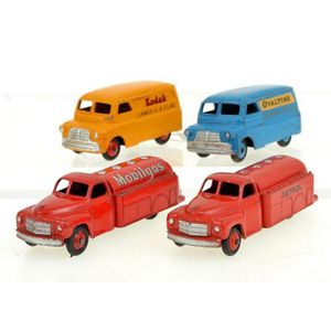 Four Dinky models, including two 481 Bedford van with…