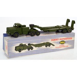 Dinky Supertoys 660 tank transporter in original box (E box E)