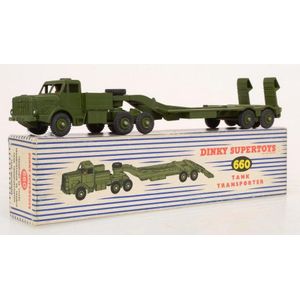 Dinky Supertoys 660 tank transporter in original box with…