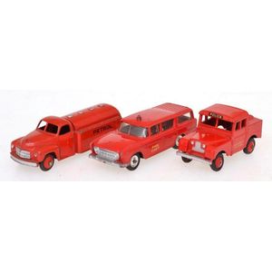 Three Dinky models, including no. 30P Studebaker petrol Tanker,…