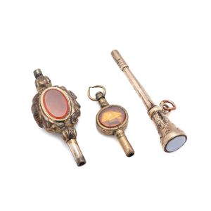 Antique gold outlet pocket watch keys