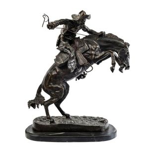 Fredric Remington, (1861-1909), The Bronco Buster, posthumous…