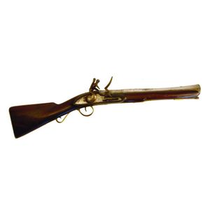A c.1830 East India Co. flintlock blunderbuss, steel barrel,&hellip;