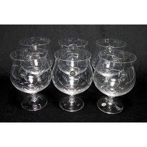 Vintage German Beer Glasses from Rosenthal, 1980s, Set of 6 for