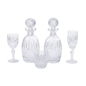 A substantial suite of Waterford Crystal stem Ware including 2…