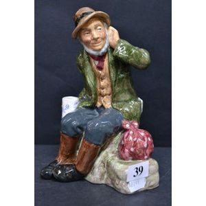 Vintage Royal Doulton Figurine 'Old William' - Royal Doulton - Ceramics
