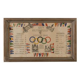 1948 London Olympics, 'XIVth Olympiad, London 1948, Worlds…