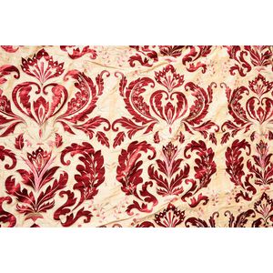 Three Venetian bed covers, possibly by Fortuny, silk and velvet…