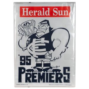 1995 Carlton Premiers Weg Posters - Superb Condition (100 Available ...