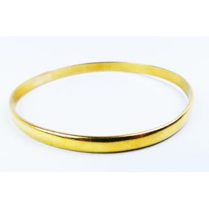 Half Round Bangle: 63mm Diameter, 5mm Width, 24.3g Weight - Bracelets ...